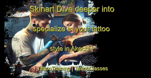 Skinart Dive deeper into specialize in your tattoo style in Akechi | TattooTraining | TattooClasses | SkinartTraining-Japan